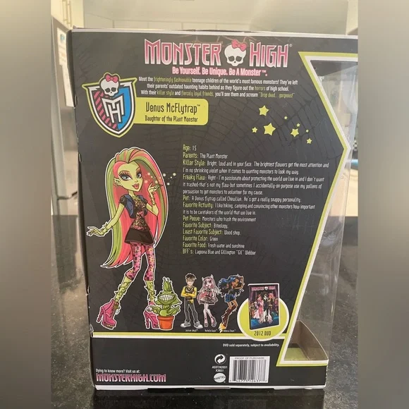 Monster High Venus McFlytrap First Wave - Picture 6 of 10